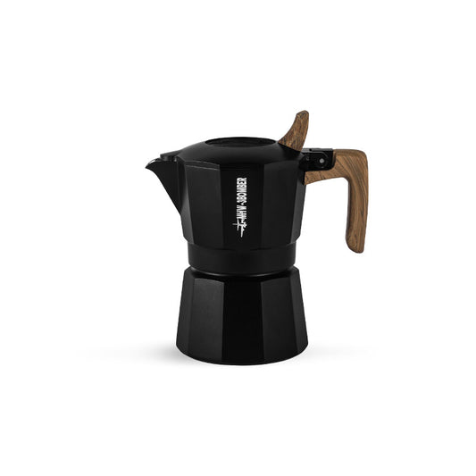 Double Valve Moka Pot 100ml Black