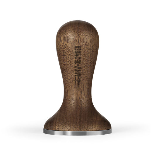 Mirror Walnut Tamper 58.35mm Flat