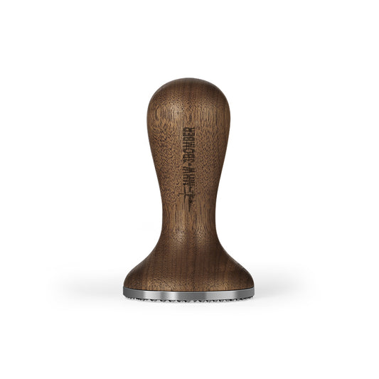 Mirror Walnut Tamper 58.35mm Cone